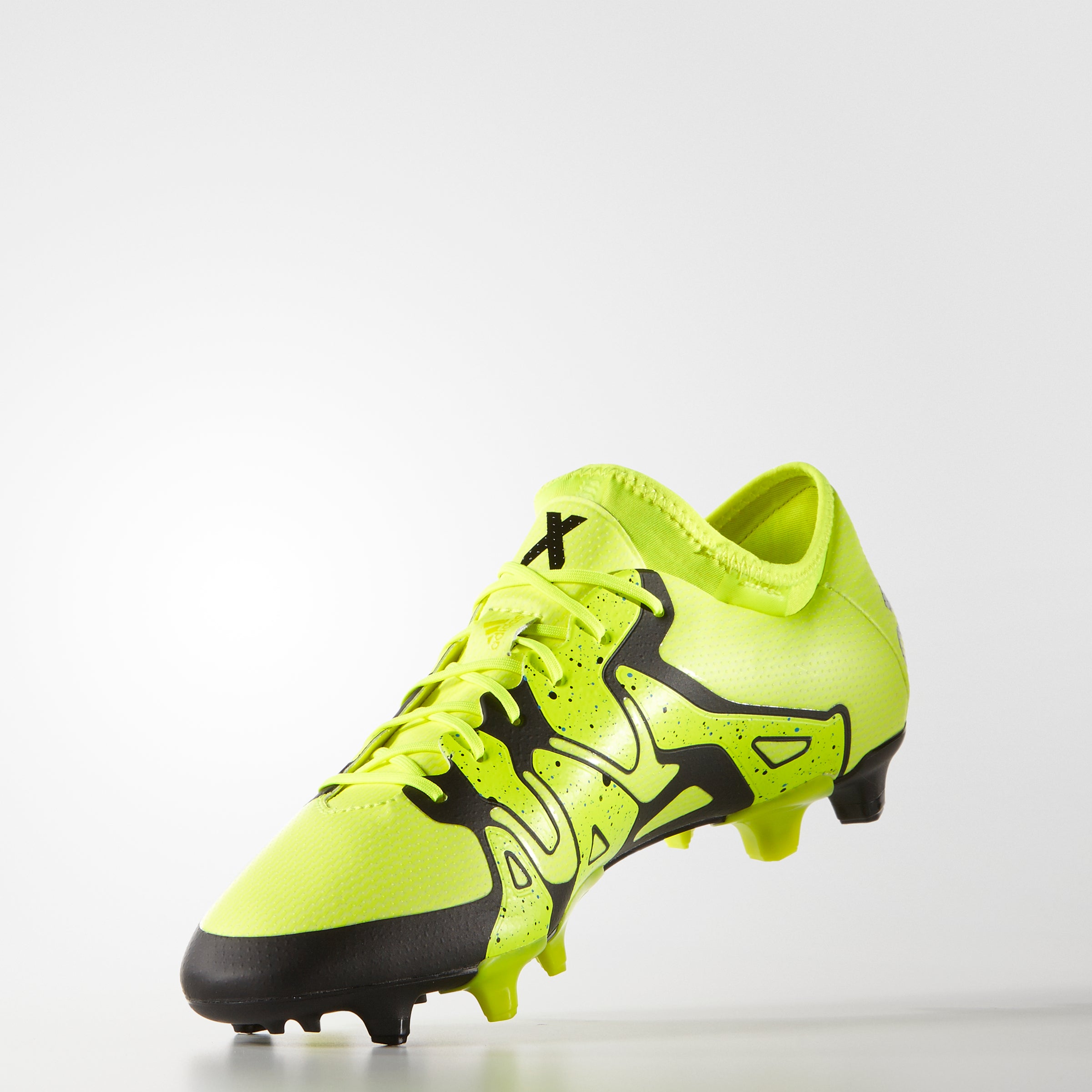 adidas X 15.1 FG/AG Multi - Ground Soccer Cleats - Solar Yellow/Black/Frozen Yellow - Best Buy Soccer